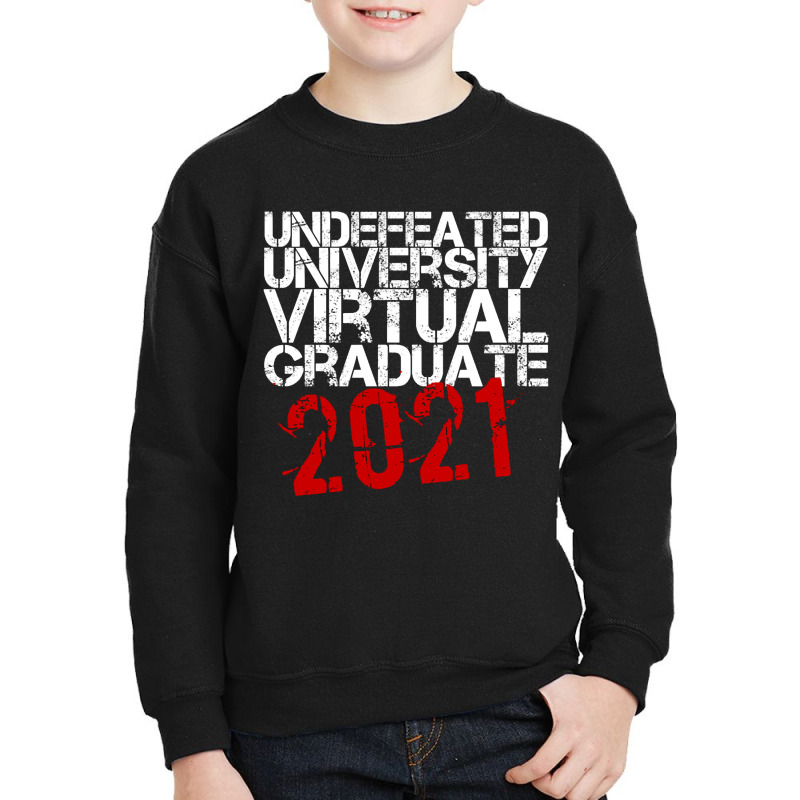 Limited Edition Undefeated University Virtual Graduate 2021 Vintage Di Youth Sweatshirt by yumgaugeteuda | Artistshot