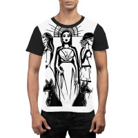 Hecate Triple Moon Goddess Wiccan Wicca Pagan Witch T Shirt Graphic T-shirt | Artistshot