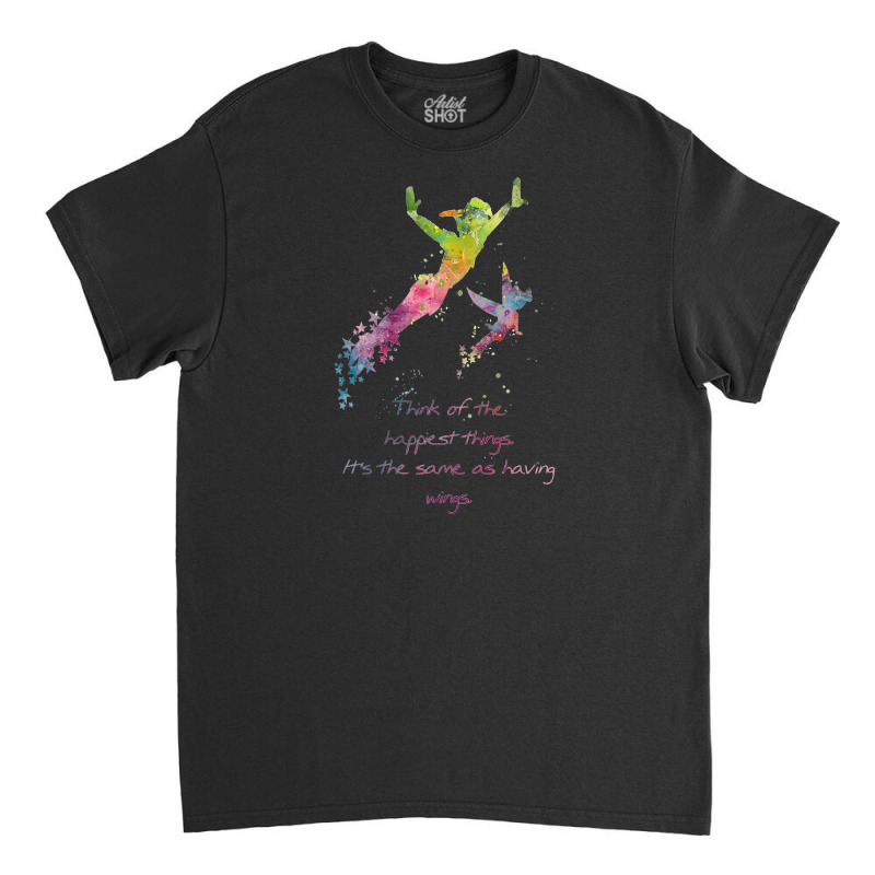 Think Of The Happiest Things Classic T-shirt | Artistshot