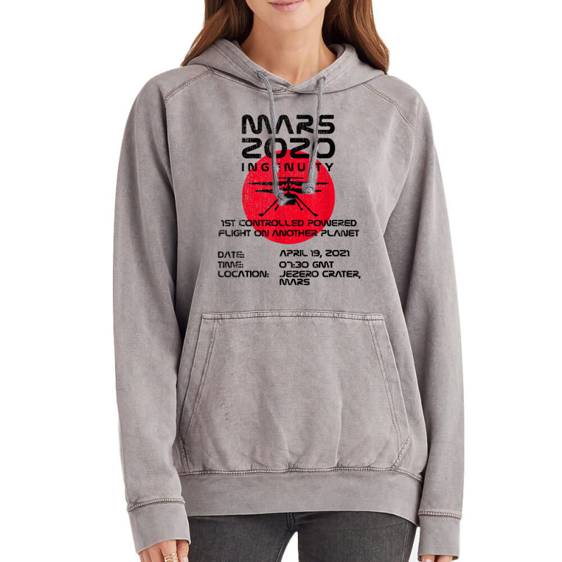 Ingenuity Helicopter Flight Flying Mars 2020 Girls Kids Boys T Shirt Vintage Hoodie | Artistshot