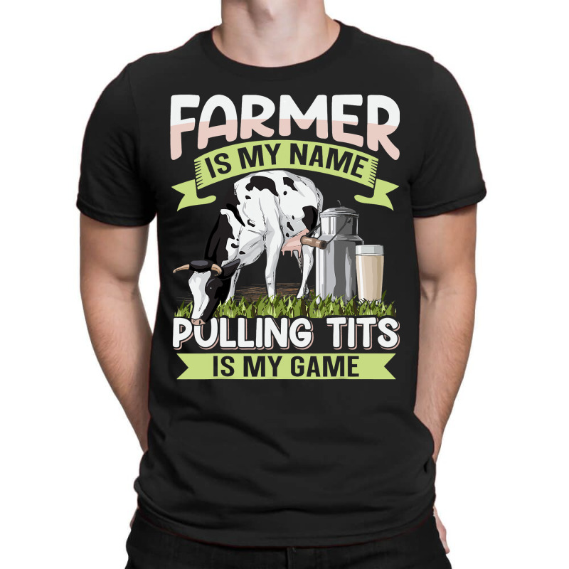 Dairy Cow Farming Design For A Cow Farmer T-shirt | Artistshot