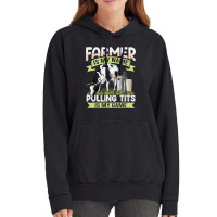 Dairy Cow Farming Design For A Cow Farmer Vintage Hoodie | Artistshot