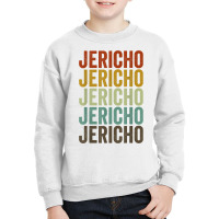 Jericho City Retro T Shirt Youth Sweatshirt | Artistshot