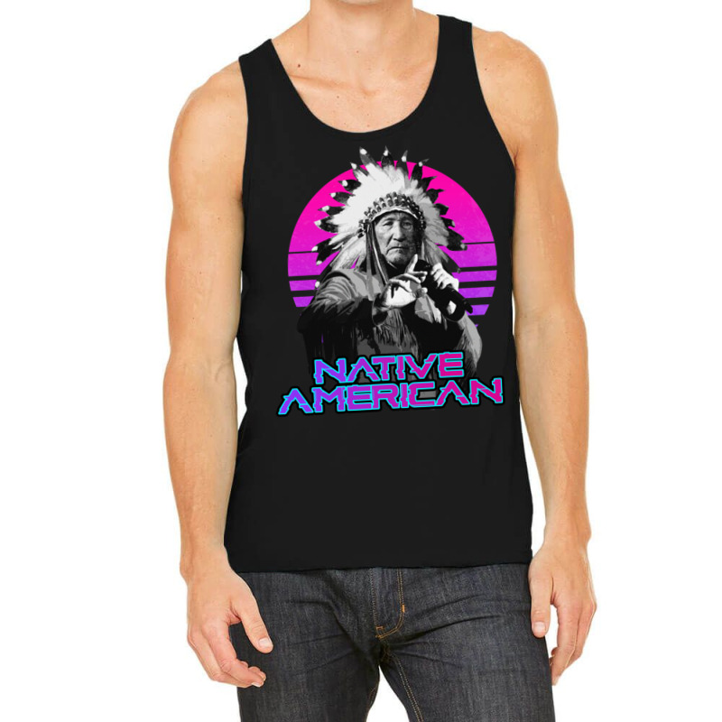 King Native American Rapper Tank Top by LisaBurlingame | Artistshot