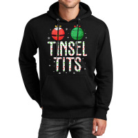 Jingle Balls Tinsel Tits Couples Christmas Matching Couple T Shirt Unisex Hoodie | Artistshot