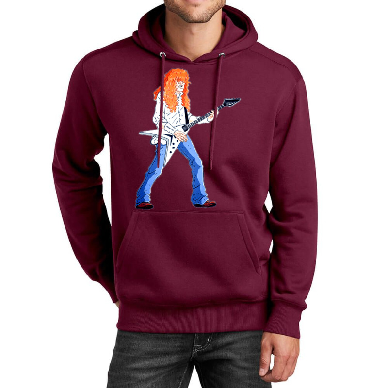 Cartoon Dave Mustaine2 Unisex Hoodie | Artistshot