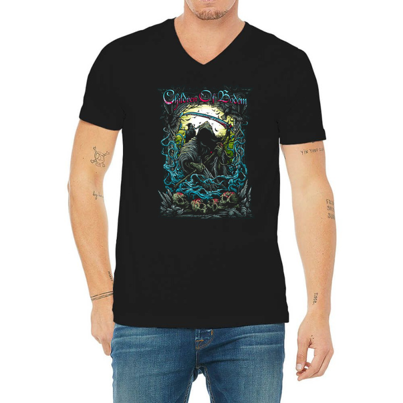 Children Of Bodom Tour V-neck Tee | Artistshot