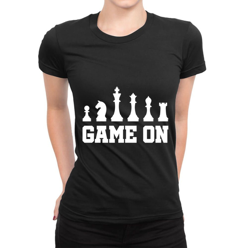 Trending Chess Player Ladies Fitted T-shirt | Artistshot