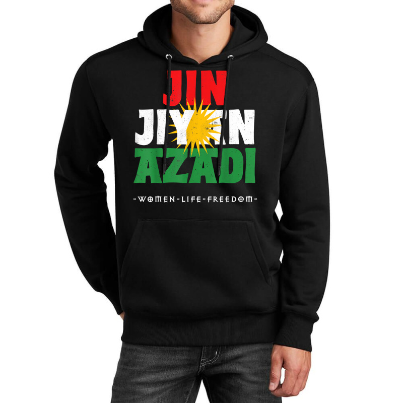 Kurdish Flag, Jin Jiyan Azadi, Kurdish Women, Free Kurdistan T Shirt Unisex Hoodie by joeykujalat4t | Artistshot