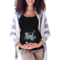 Cyberpunk Beatdown Maternity Scoop Neck T-shirt | Artistshot