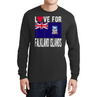 Love For Falkland Islands T Shirt Long Sleeve Shirts | Artistshot