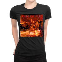 Bathory Hammerheart Album Cover Ladies Fitted T-shirt | Artistshot