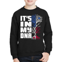 Its In My Dna Patriotic Apparel Panama Flag Proud Panamanian T Shirt Youth Sweatshirt | Artistshot