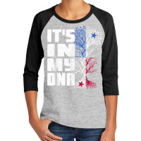 Its In My Dna Patriotic Apparel Panama Flag Proud Panamanian T Shirt Youth 3/4 Sleeve | Artistshot