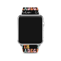 Limited Edition Womens 7th Grade Crew Retro Groovy Women Happy First D Apple Watch Band | Artistshot