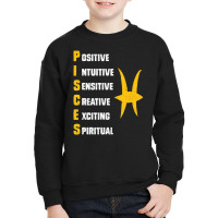 Trending Zodiac Sign Pisces Astrologist Pisces Youth Sweatshirt | Artistshot