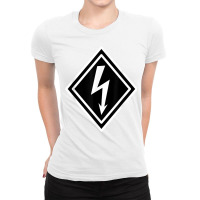 Lightning Thunder Minimalism V3 T Shirt Ladies Fitted T-shirt | Artistshot