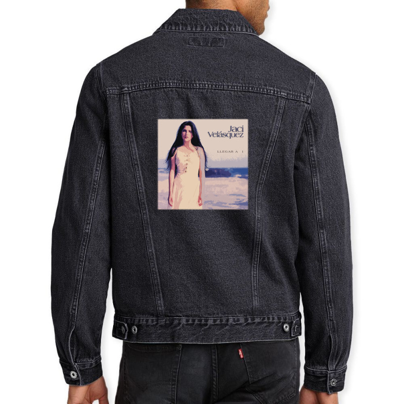 Jaci Velasquez Men Denim Jacket by wafafa | Artistshot