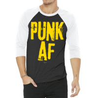 Hot Trend Punk Af-zb3qs 3/4 Sleeve Shirt | Artistshot