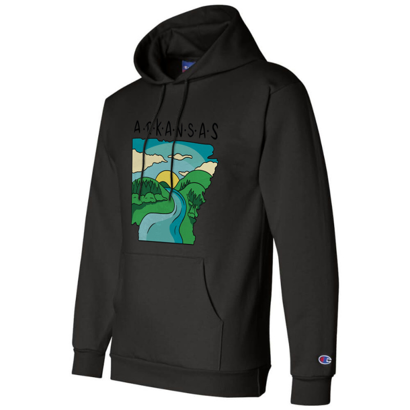 Hot Trend Arkansas Nature Landscape Champion Hoodie by Ledford Leslie | Artistshot