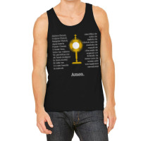 Anima Christi Tshirt Soul Of Christ Sanctify Catholic Latin Tank Top | Artistshot