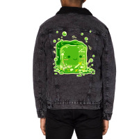 Gelatinous Cube Unisex Sherpa-lined Denim Jacket | Artistshot