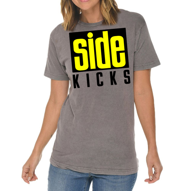 Side Kicks Vintage T-Shirt by nikkiaphavn | Artistshot