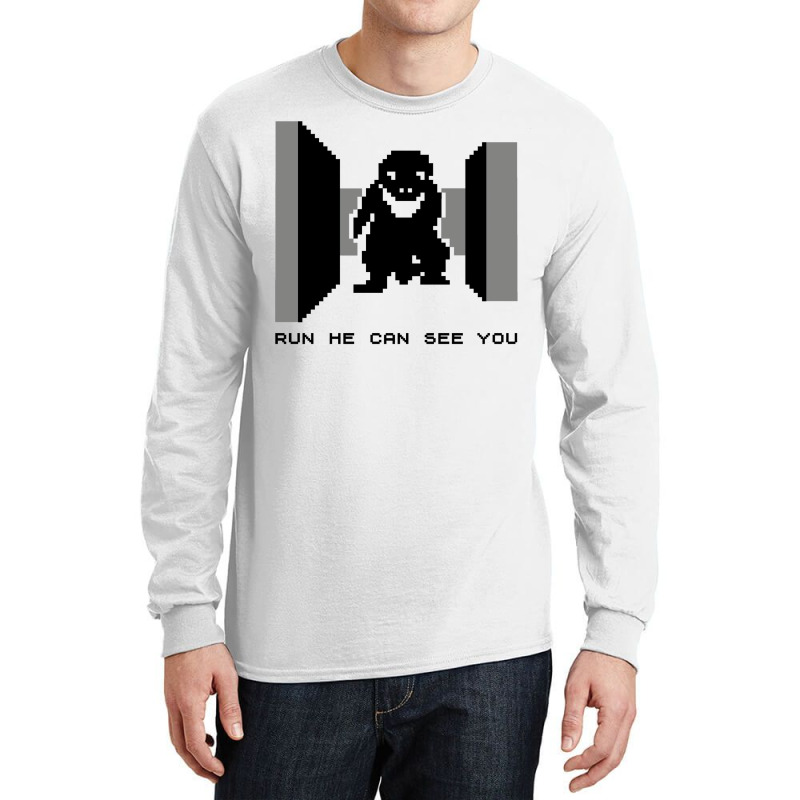 3d Monster Maze For Zx81  (1) (1) (1) (1) (1) Long Sleeve Shirts | Artistshot