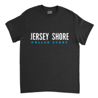 Jersey Shore Roller Derby Wordmark Zip Hoodie Classic T-shirt | Artistshot