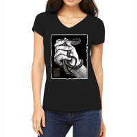 Catch Snake Women's V-neck T-shirt | Artistshot