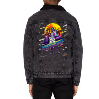 Apex Legends   Loba 80s Retro Active T Shirt (1) Unisex Sherpa-lined Denim Jacket | Artistshot