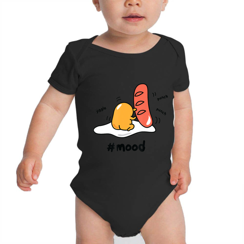 Trending Gudetama The Lazy Egg %23mood Boxing Punching Hot Dog Baby Bodysuit by Milne Charlton | Artistshot