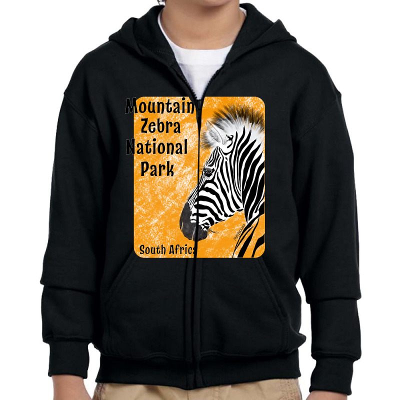 Limited Edition Mountain Zebra National Park, South Africa Youth Zipper Hoodie by Box Bingham | Artistshot