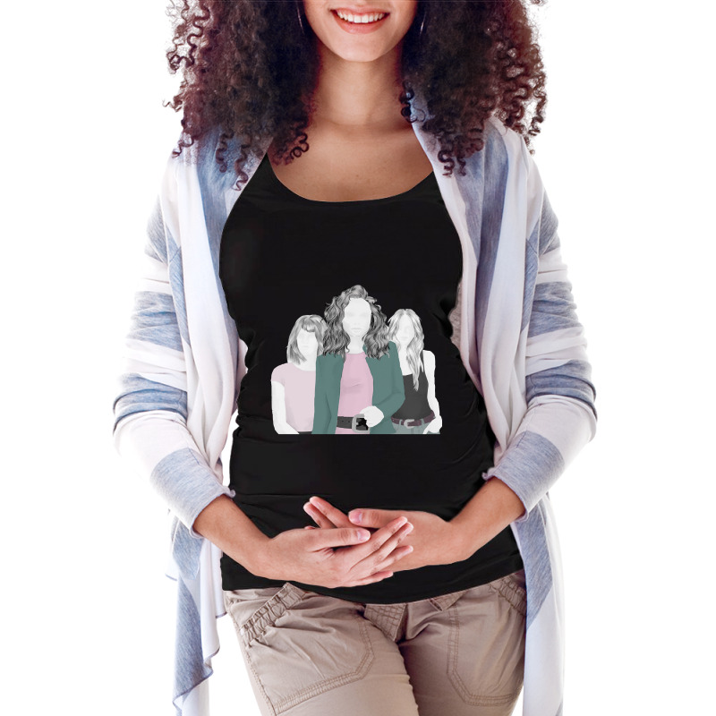 Trending Bffs Maternity Scoop Neck T-shirt by Ledford Leslie | Artistshot