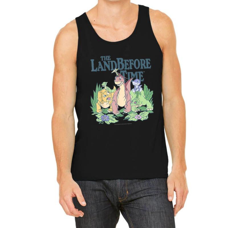 Land Before Time Pastel Dinosaur Friends Tank Top | Artistshot