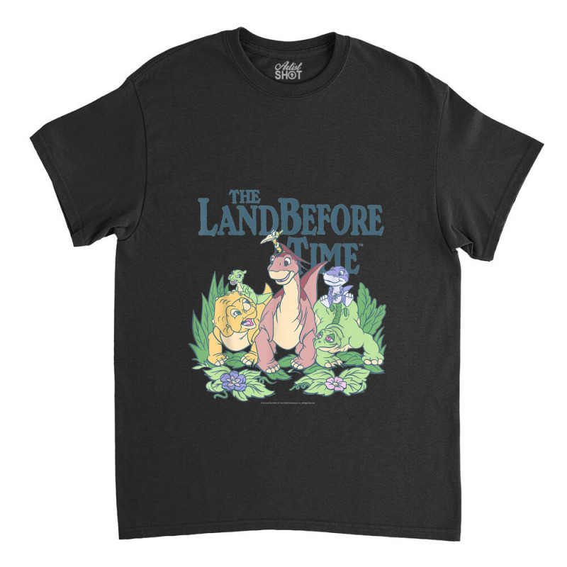 Land Before Time Pastel Dinosaur Friends Classic T-shirt | Artistshot