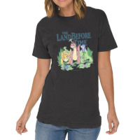 Land Before Time Pastel Dinosaur Friends Vintage T-shirt | Artistshot