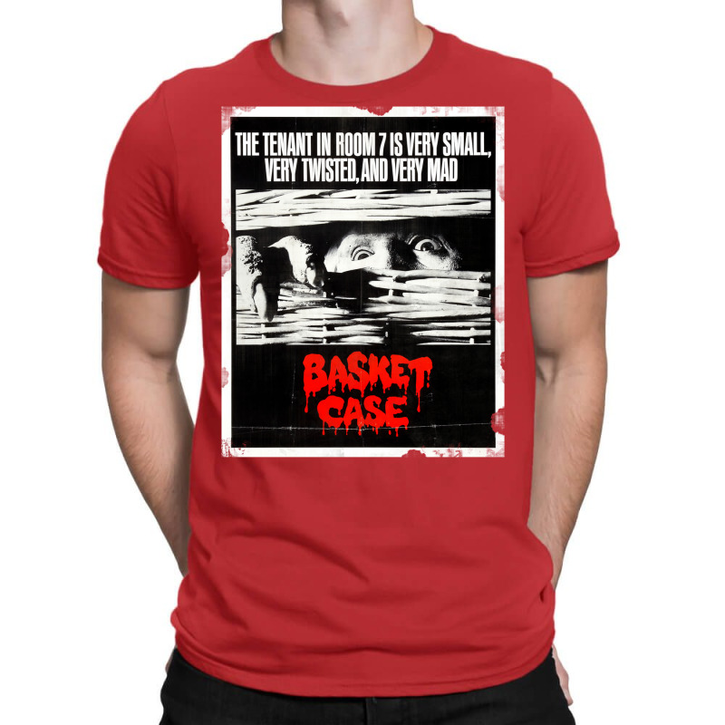 Basket Case T 80s Horror Movie Vhs Cover  Classic T-Shirt by opobiluhtlaw | Artistshot