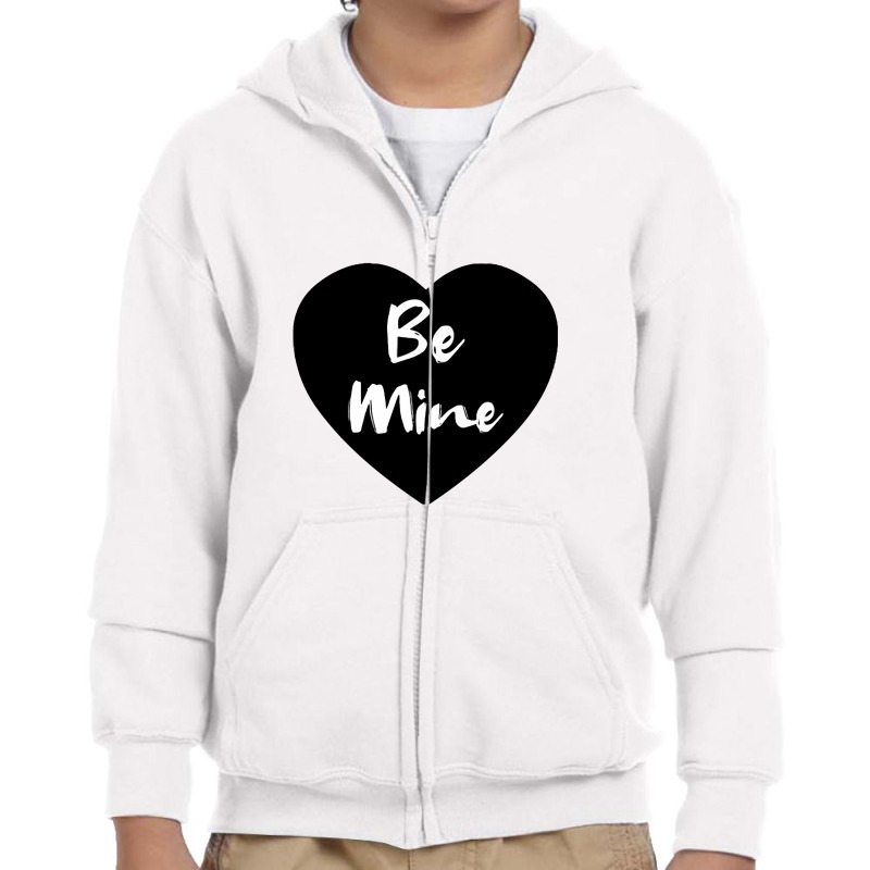 Be Mine Love Youth Zipper Hoodie by mentokgorengbakar | Artistshot