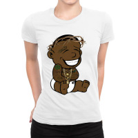 Animation Dabb Rap Ladies Fitted T-shirt | Artistshot