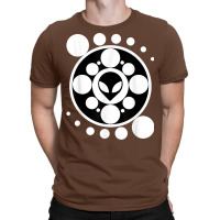 Green Space Alien Head Crop Circle Ufo Area 51 T-shirt | Artistshot