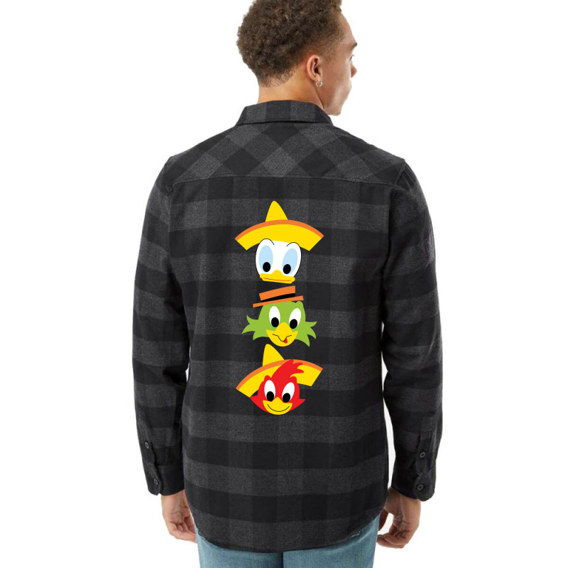 The Three Caballeros (1) Flannel Shirt by xhepogmiev | Artistshot