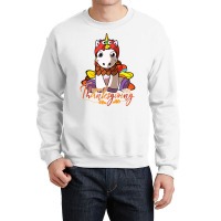 Happy Thanksgiving Unicorn Cute Turkey Costume Crewneck Sweatshirt | Artistshot