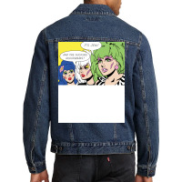 Pop   Our Songs Are Better (bad Language) (1) Men Denim Jacket | Artistshot