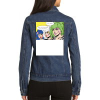 Pop   Our Songs Are Better (bad Language) (1) Ladies Denim Jacket | Artistshot