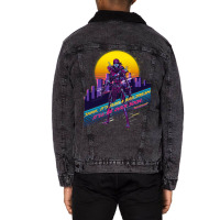 Apex Legends  Revenant 80s Retro Classic  (1) (1) Unisex Sherpa-lined Denim Jacket | Artistshot