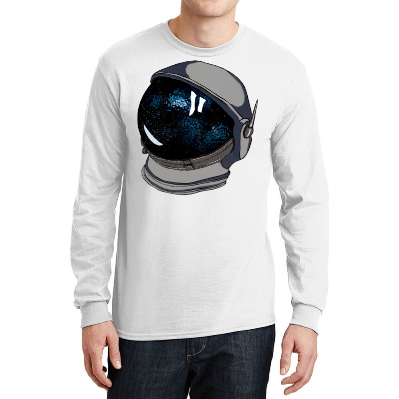 Astronauts Helmet  In The Space Classic  (1) Long Sleeve Shirts by kaistosylinj | Artistshot