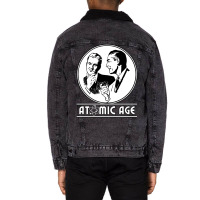 Atomic Age Classic Unisex Sherpa-lined Denim Jacket | Artistshot