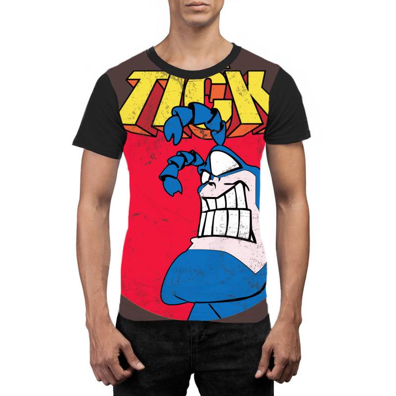 The Tick Superhero Vintage Graphic T-shirt by vellosgezii1 | Artistshot