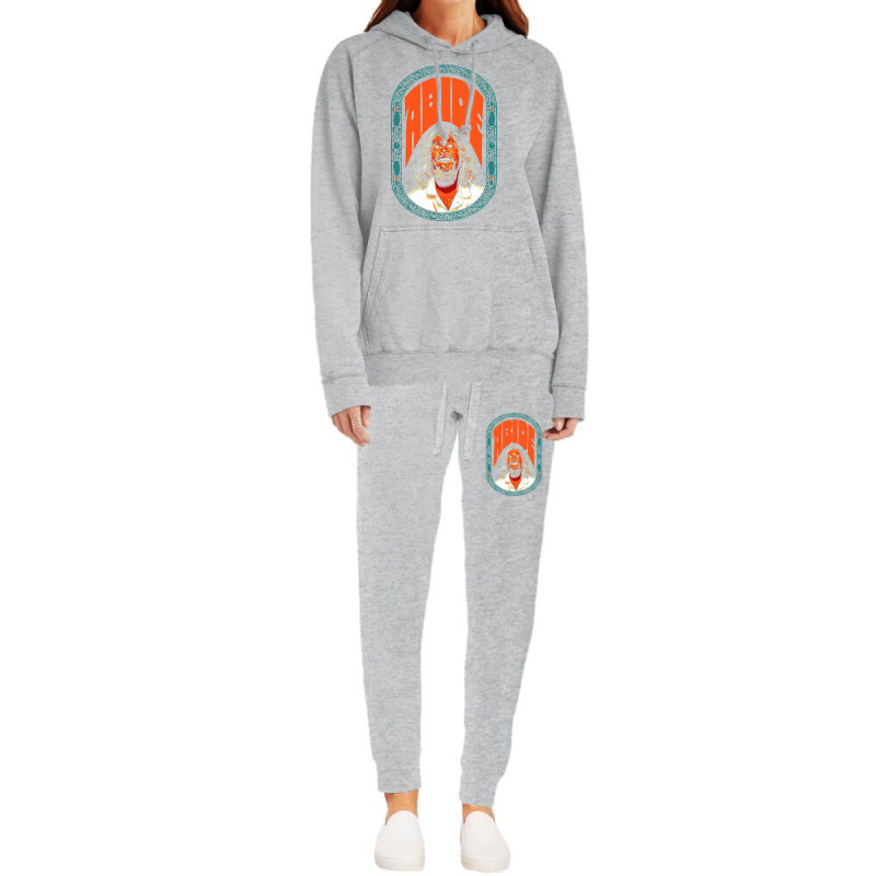 Abide   The Dude Lebowski Vintage Dream Sequence Bowling Design Hoodie & Jogger Set | Artistshot